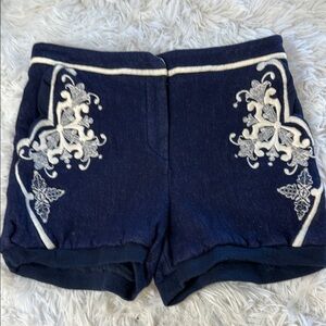 O’2nd thick bloomer embroidered shorts size 1/
